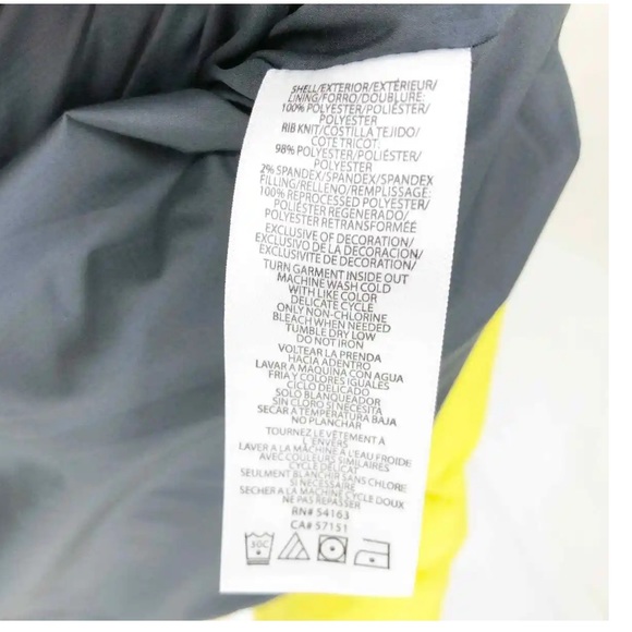 BASS OUTDOOR Womens Discovery Puffer Jacket Bright Yellow XL Citronelle NWT - Picture 9 of 13